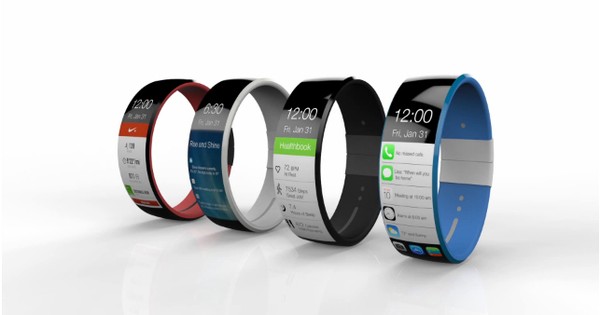 Ngắm bản thiết kế iWatch mang phong cách vòng đeo tay