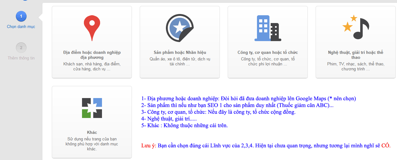 Tạo trang Google Page