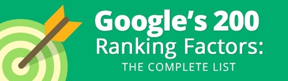Googles 200 ranking factors: Danh sách hoàn chỉnh