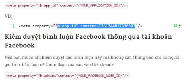 Làm sao để kiểm duyệt được bình luận Facebook Comment trên Website