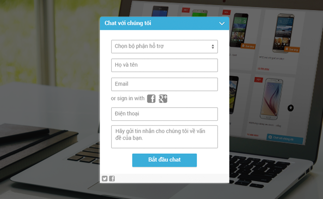 Hỗ trợ khách hàng ngay trên website để tăng ROI với Live Chat