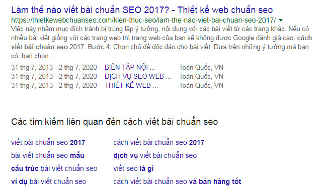 Cách viết bài chuẩn seo trên web