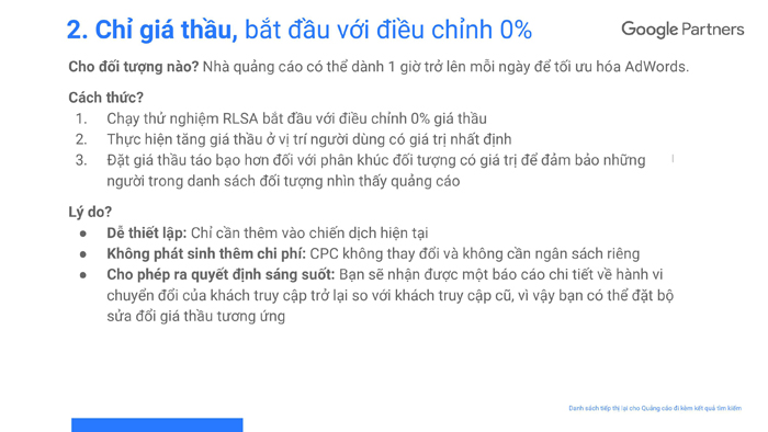 Danh sách tiếp thị lại là gì?