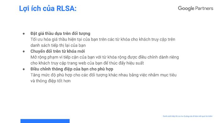 Danh sách tiếp thị lại là gì?