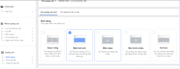 Hướng dẫn tạo quảng cáo messenger facebook