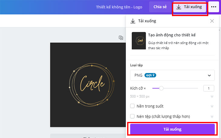 Cách thiết kế logo bằng canva