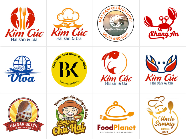 Mẫu logo bán hàng online đẹp