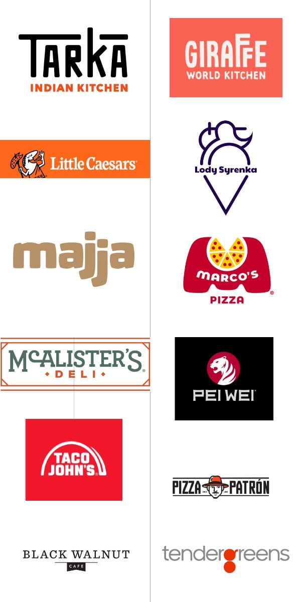 mẫu Logo đẹp ngành nhà hàng