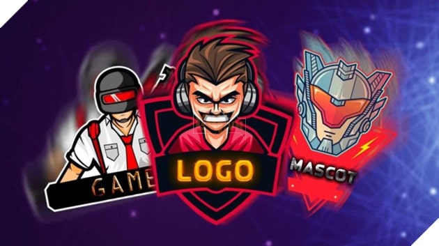 Thiết kế logo game online miễn phí tự tạo logo game thủ nam