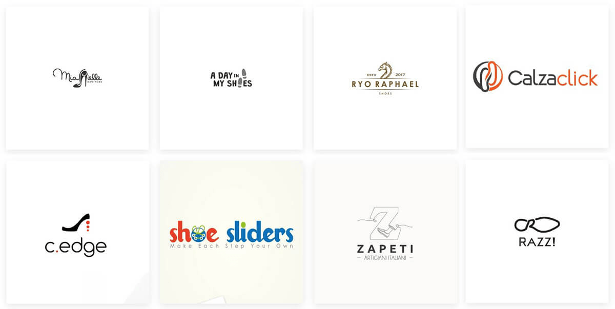 Mẫu logo shop giày đẹp
