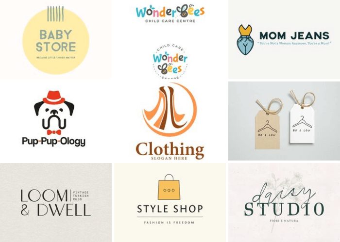Thiết kế logo shop quần áo