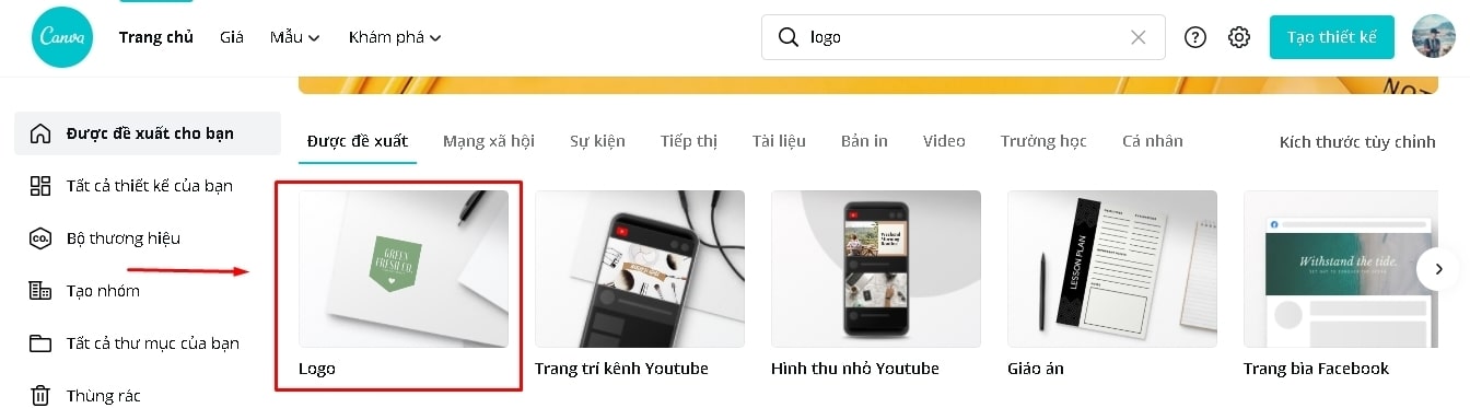 Thiết kế logo cho kênh youtube online