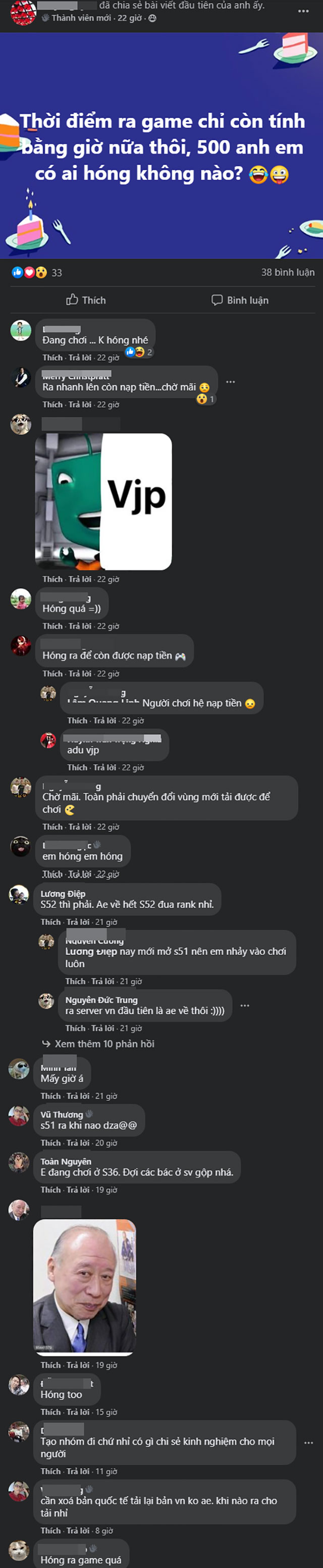 1 tựa game mà top server Global toàn người Việt bản lĩnh của game thủ