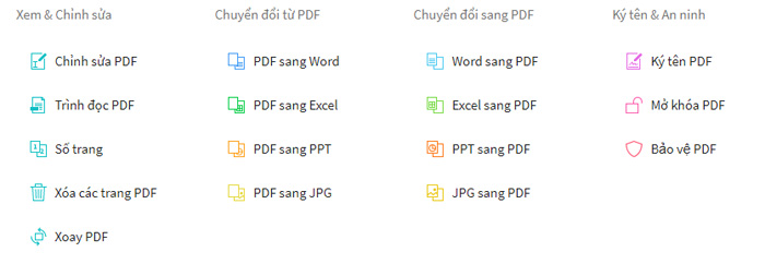 Chuyển PDF sang Word trực tuyến Smallpdf