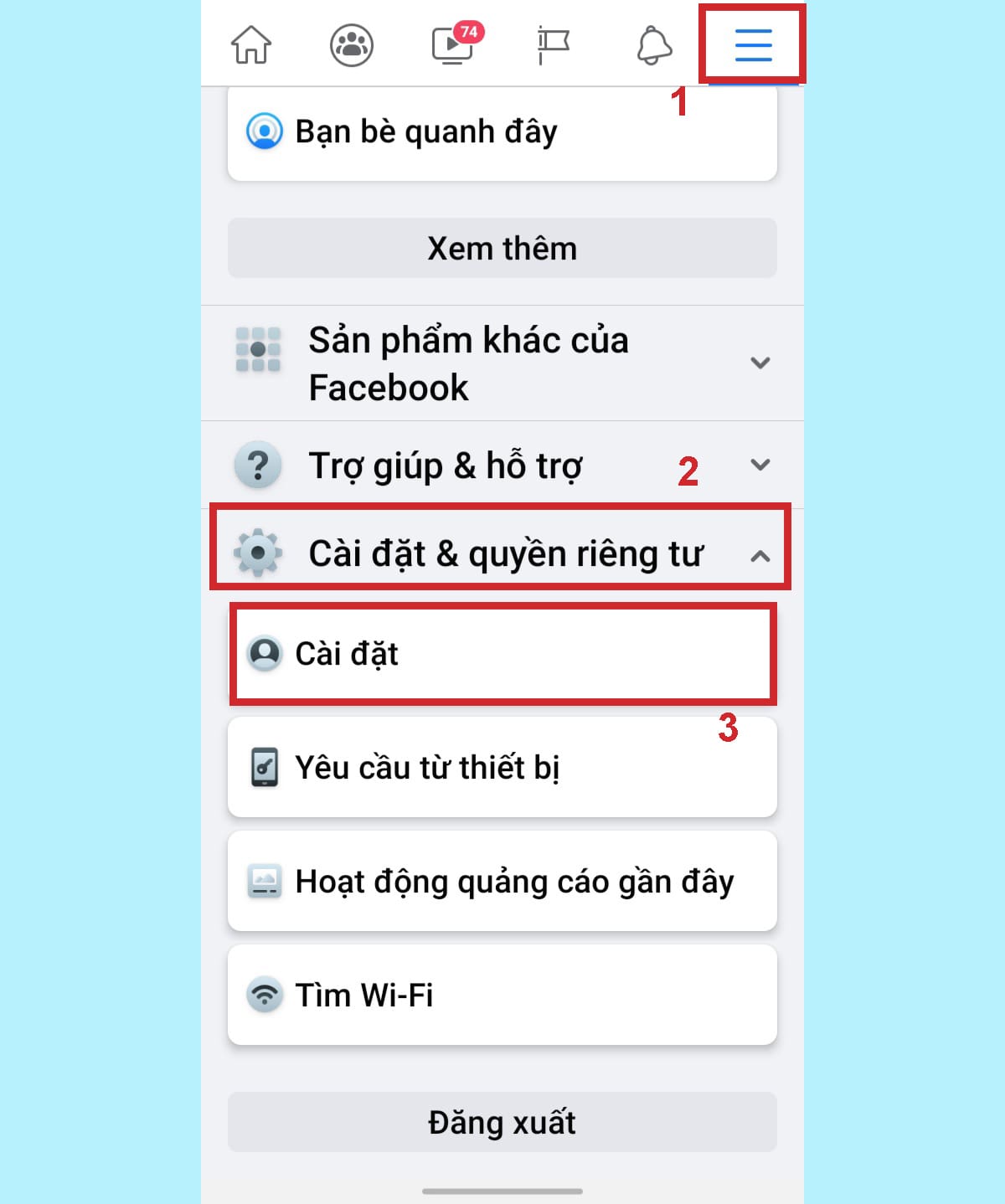 Cách đổi email trên Facebook