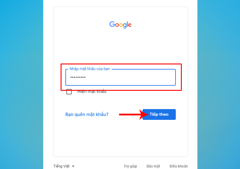 Cách đăng nhập Gmail