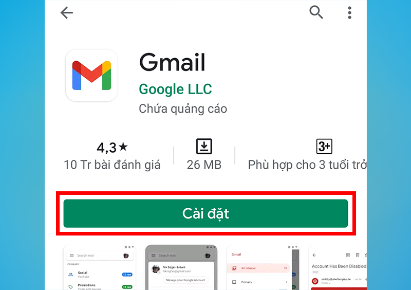 Cách đăng nhập Gmail