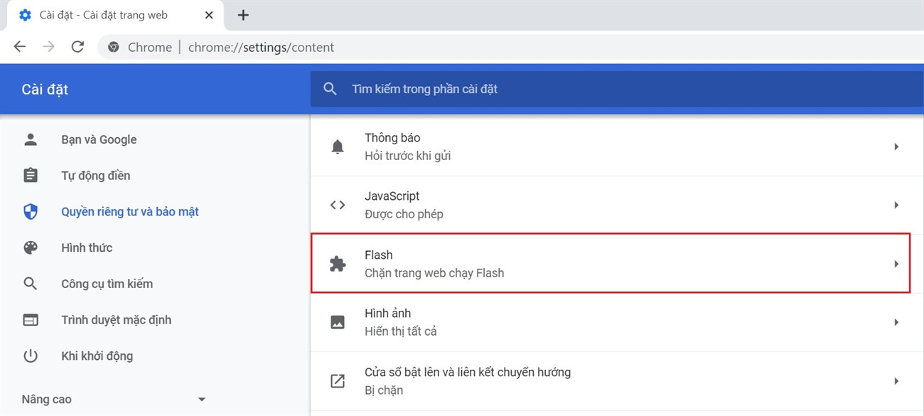 Khắc phục lỗi vào web chậm