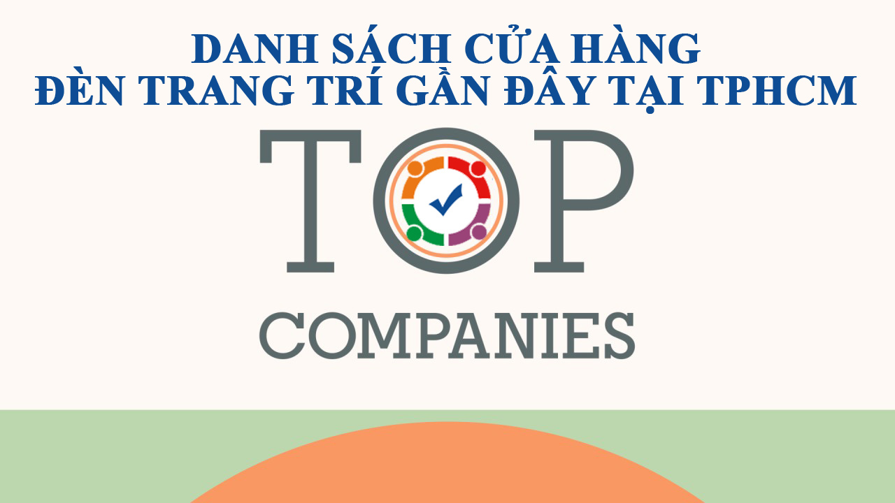 Cửa hàng đèn trang trí gần đây tại tpHCM