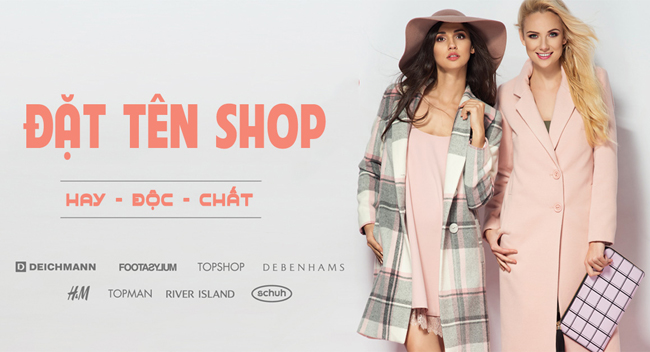 Đặt tên shop bán hàng