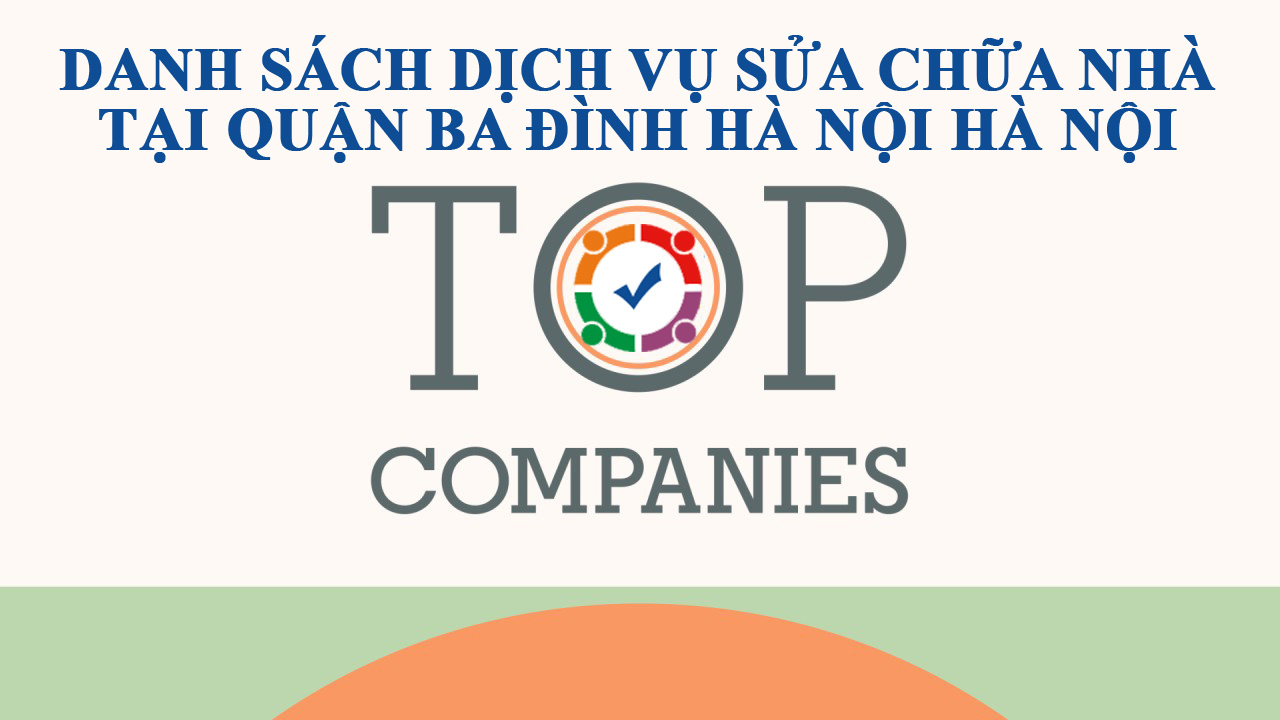 Dịch vụ sửa chữa nhà tại quận Ba Đình Hà Nội