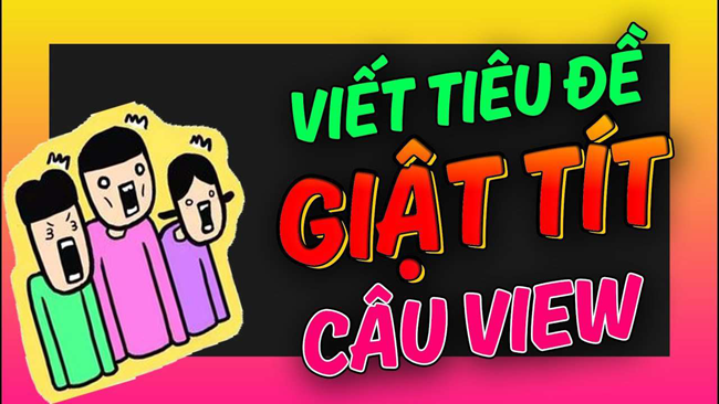 Giật title câu view