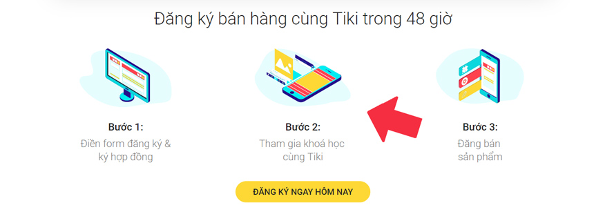 cá nhân đăng ký bán hàng trên tiki