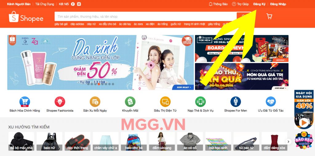 Hướng dẫn cách đăng ký bán hàng trên Shopee