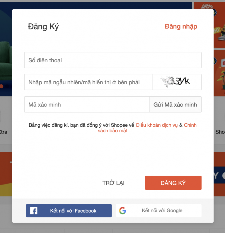 Hướng dẫn cách đăng ký bán hàng trên Shopee