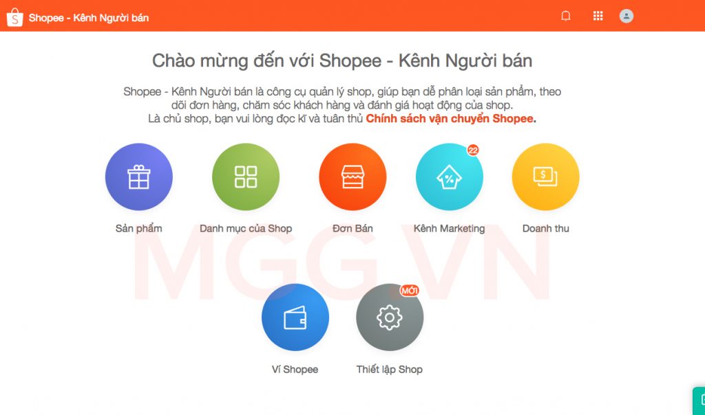 Hướng dẫn cách đăng ký bán hàng trên Shopee