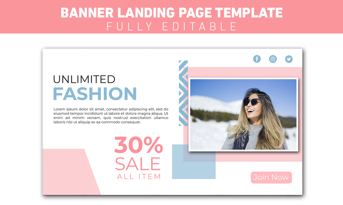 Landing page bán hàng thời trang