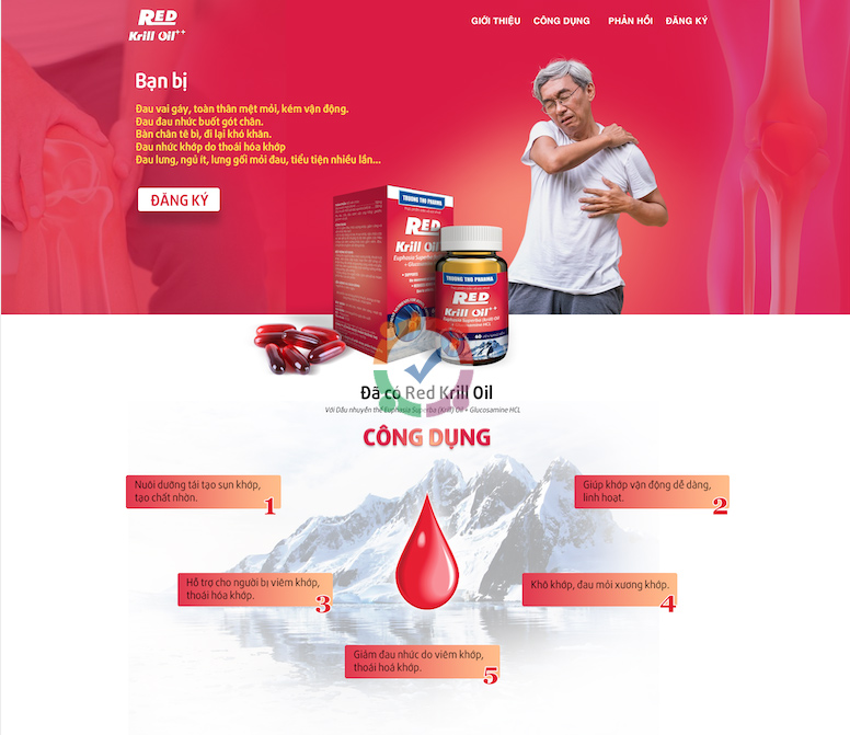 Landing page chuyển đổi cao