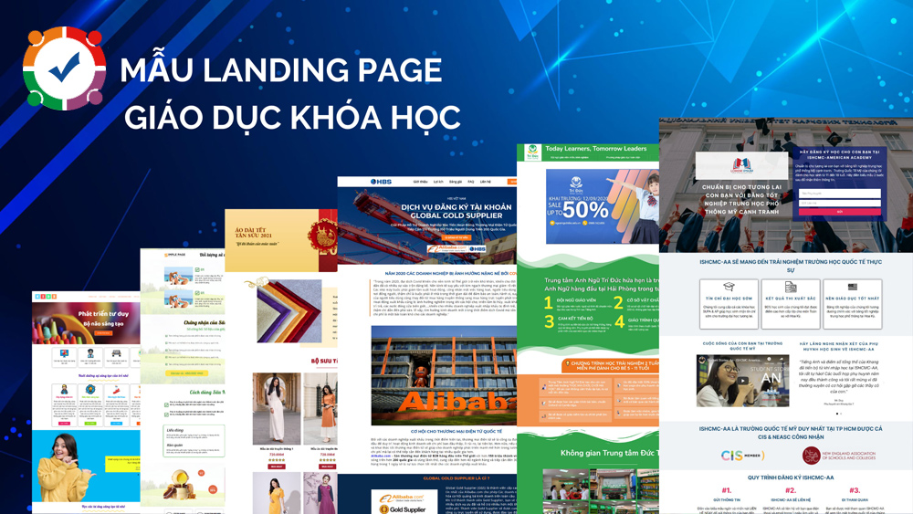 Landing page giáo dục