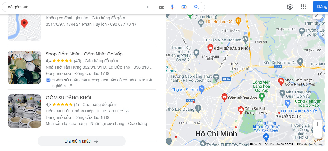 Marketing bán hàng gốm sứ