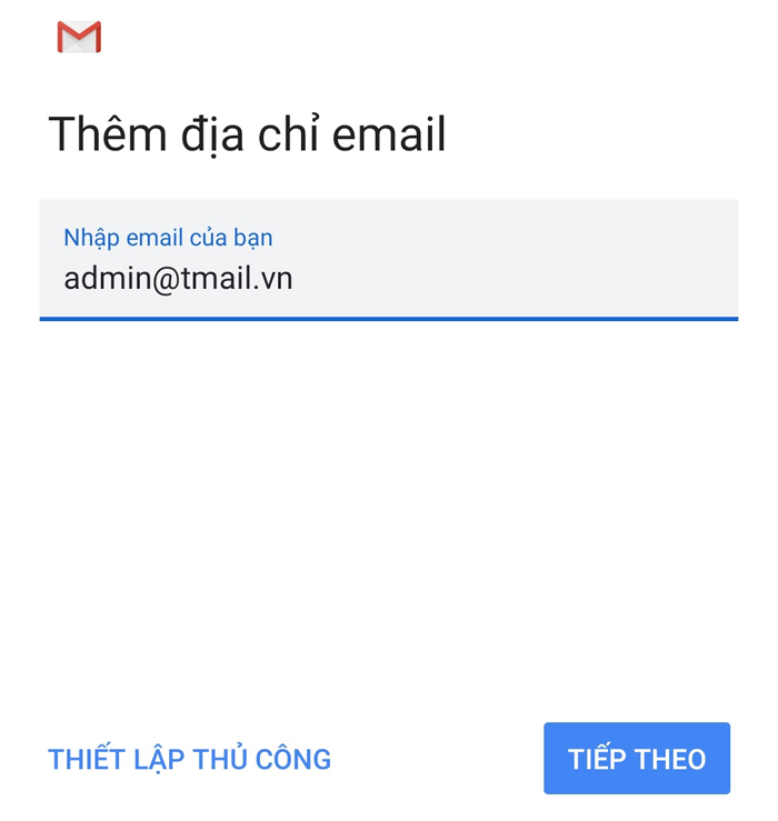 Hướng dẫn cài đặt email tên miền riêng trên Android samsung oppo