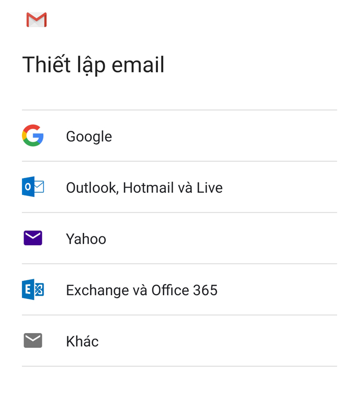 Hướng dẫn cài đặt email tên miền riêng trên Android samsung oppo