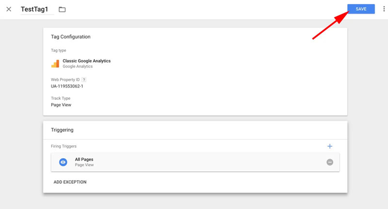 Google tag manager