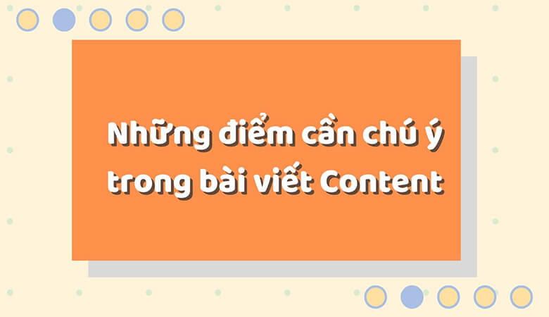 Viết content