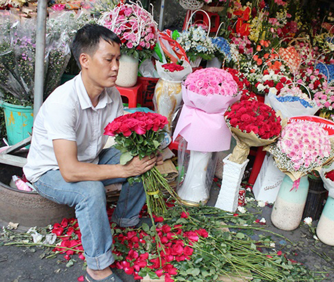 Mở cửa hàng hoa tươi