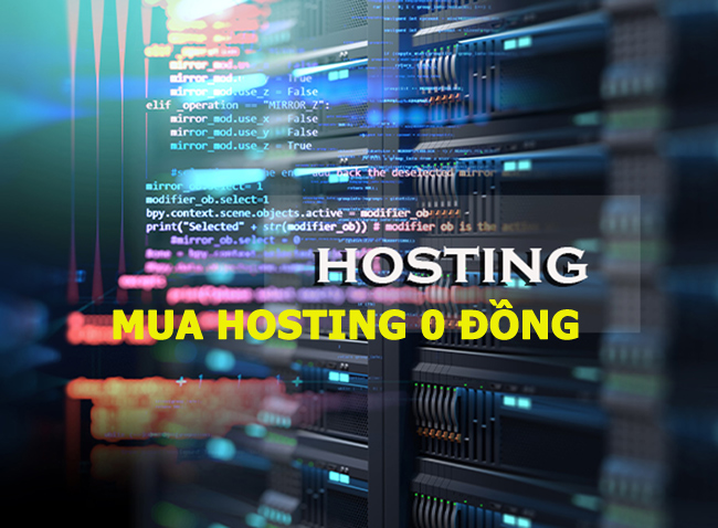 Mua hosting 0 đồng