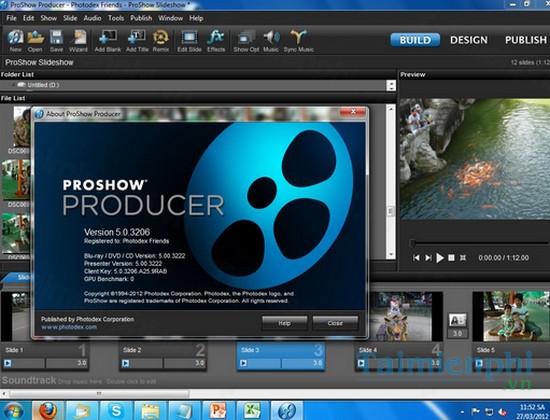 Phần mềm chỉnh sửa video Proshow Producer 9