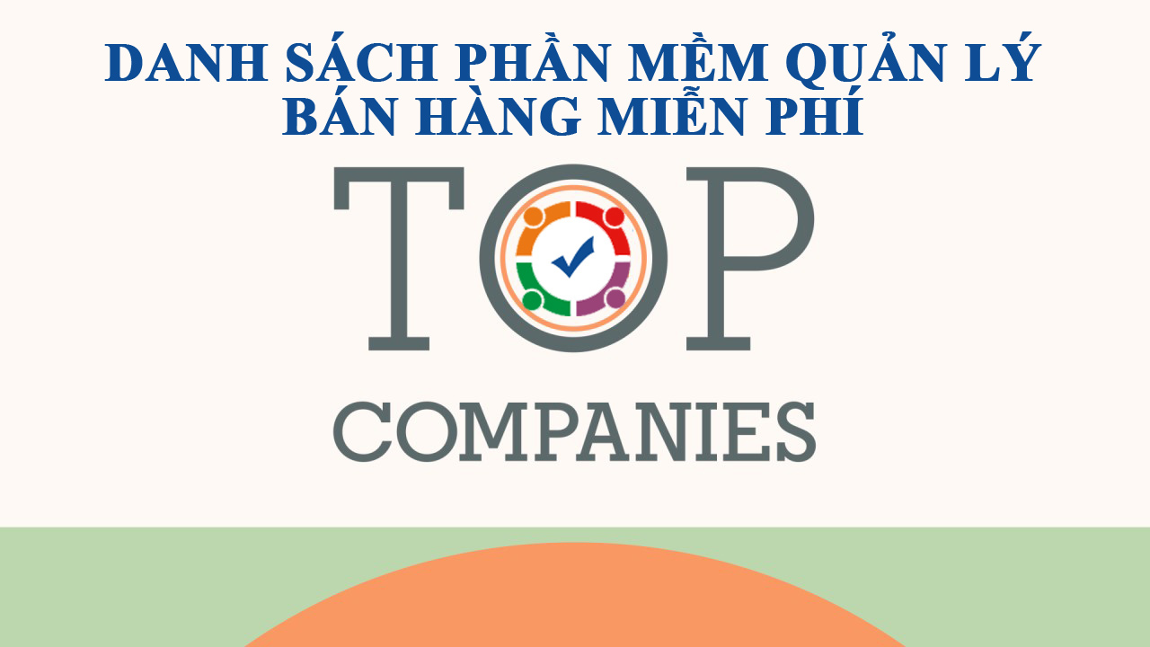 Phần mềm quản lý bán hàng miễn phí