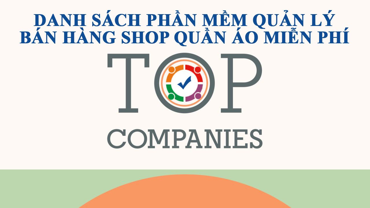 Phần mềm quản lý bán hàng shop quần áo miễn phí