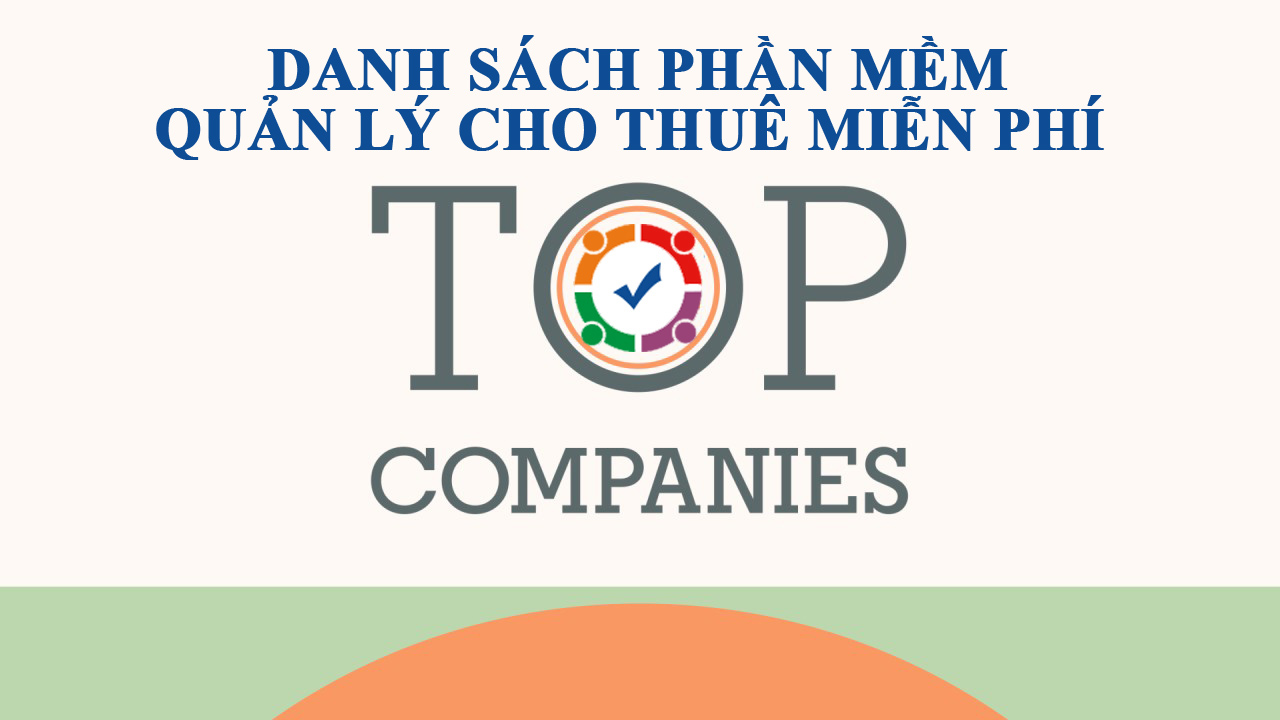 Phần mềm quản lý cho thuê miễn phí