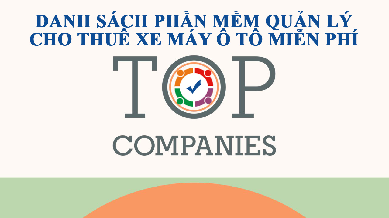 Phần mềm quản lý cho thuê xe máy ô to miễn phí