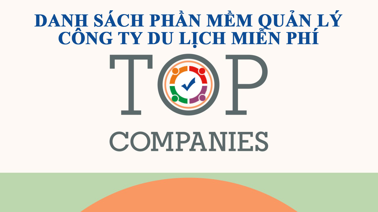 Phần mềm quản lý công ty du lịch miễn phí