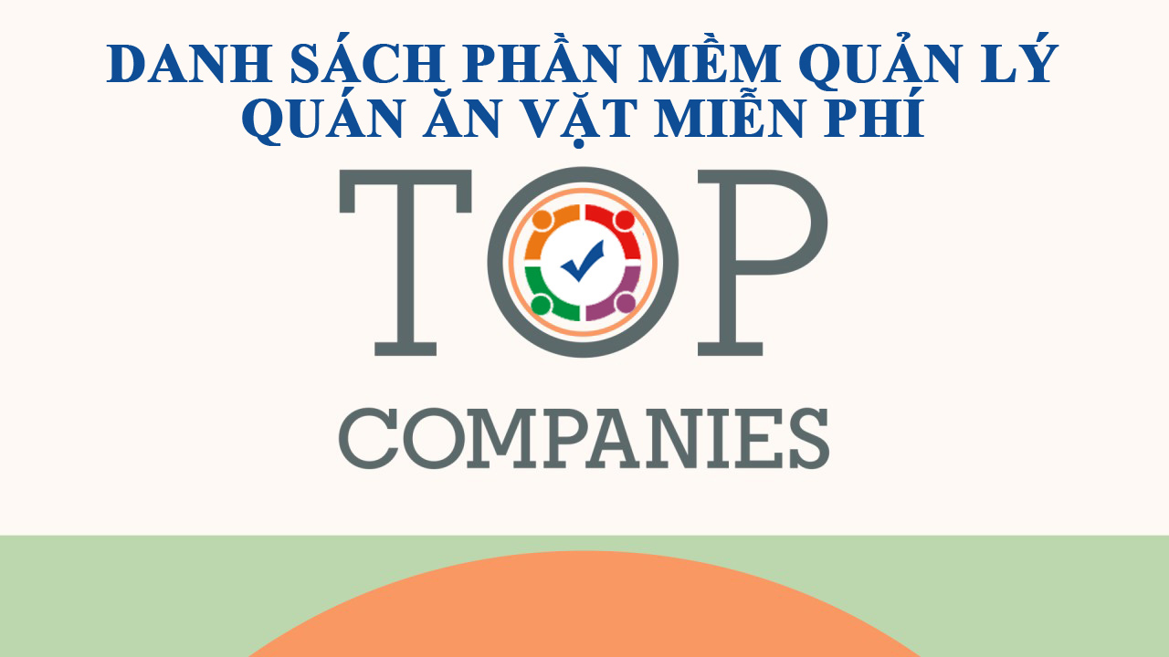 Phần mềm quản lý nhà hàng miễn phí