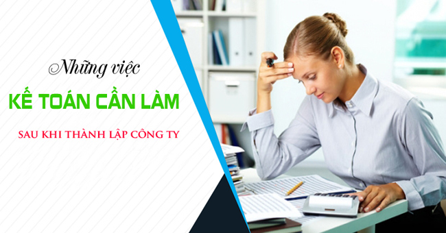 Thành lập công ty có cần kế toán không