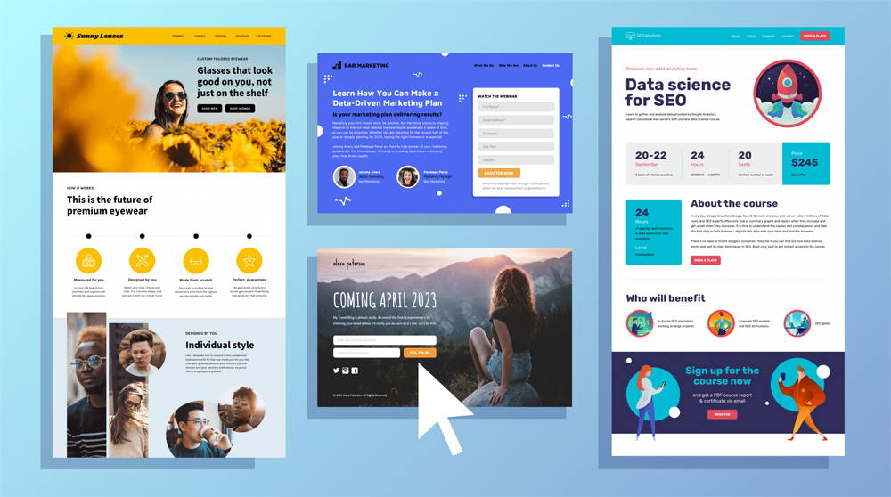 Thiết kế landing page