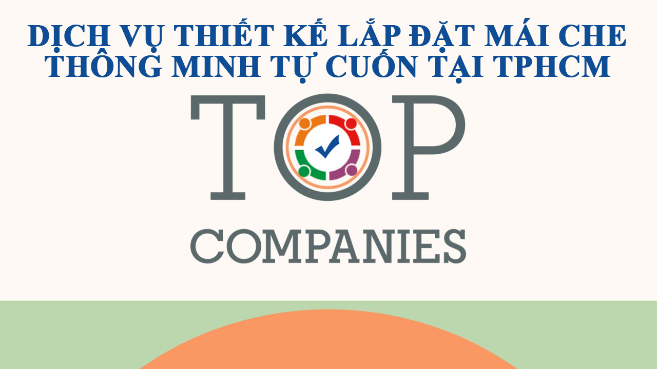 Thiết kế lắp đặt mái che thông minh tự cuốn